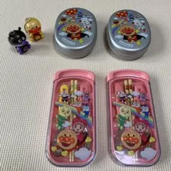 子供用ランチグッズ まとめ売り お弁当箱 カトラリー アンパンマン