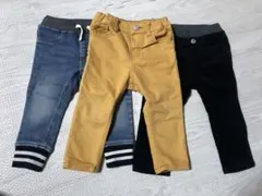 コーデュロイ 80 ブラック