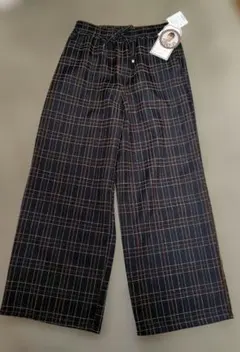 しまむら　FLASH BLUE　ワイドパンツ　Lサイズ