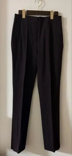 【新品未使用】 INSCRIREテーパードパンツ　サイドスリット ストレッチ38