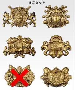 一番くじ ジョジョ THE★JOJO WORLD H賞ピンズコレクション 5種