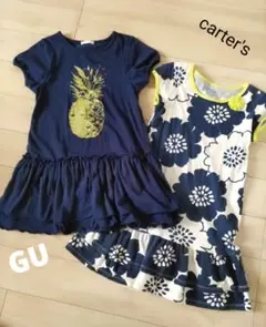 GU&carter ' s ＊ワンピース2枚セット＊110cm/5y