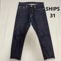 【SHIPS 日本製】オイカワデニム セルビッチ 5ポケット デニム