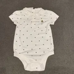 【美品】babyGAP ベビー ロンパース ハート柄 18-24ヶ月のサムネイル