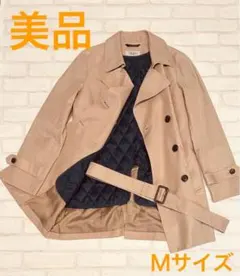 ✨極美品✨定番LES MUES トレンチコート 究極の就活コート　M ライナー付