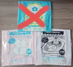 ブタちゃん様専用 んぽちゃむ エンタメくじ レジ袋風エコバッグ 2種
