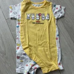 ミッフィー 70周年記念ロンパース 70-80cm