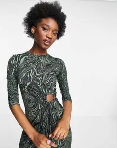 新品】stradivarius ストラディバリウス　ロングワンピース