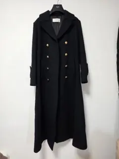 CELINE ロングコート　ブラック　サイズ42のサムネイル