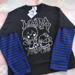 タキシードサム　カットソー　ロンティー　Tシャツ　重ね着風　サンリオ　KAITOのサムネイル