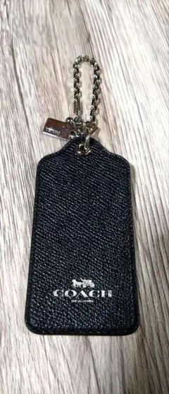 COACH コーチ バッグチャーム ブラック ラメ 星 スター キーホルダー