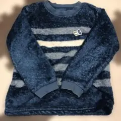 UNIQLO　ミッキー　フリース パジャマの上のみ　120 　ご注意！上のみ