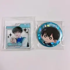 キャラ福くじ 多聞くん今どっち！？ 坂口桜利 缶バッチ - メルカリ