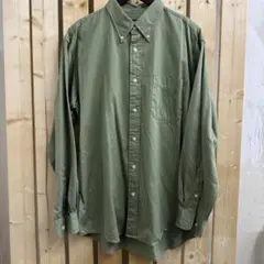 UNIQLO オールドユニクロ 長袖シャツ カーキ XL