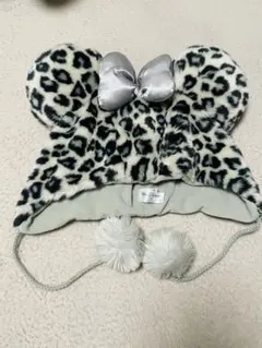 ヒョウ柄　ファンキャップ