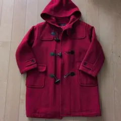 限定値下げ！COMME CA DU MODE 赤 ダッフルコート 130A