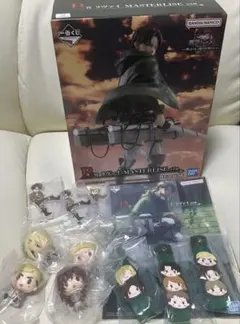 進撃の巨人　一番くじ　B賞　D賞 リヴァイ G賞 I賞　おまけあり