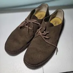 クラークス デザートブーツ 茶 ブラウン スエード レースアップシューズ