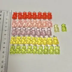 ゆ*ー様 くまさん アクセサリーチャーム パーツ