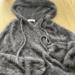 RAY CASSIN フード付きグレーカーディガン