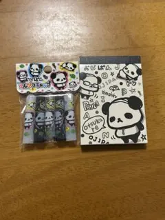 平成レトロ　おじぱん　えんぴつキャップ　メモ帳