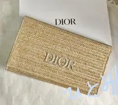 DIOR♡ ストローポーチ　クラッチバッグ限定ノベルティのサムネイル