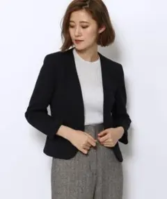 2025年最新】TOMORROWLAND レディース ノーカラージャケットの