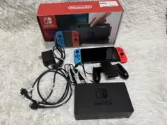 Nintendo Switch 本体 赤/青 ジョイコン 備品全て揃い済み - メルカリ