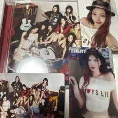 TWICE ナヨン　ENEMY トレカ　通常盤　CD クリアトレカ