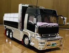デコトラプラモデル アオシマ 1/32 海峡道塾 博道丸 完成品 デカ箱