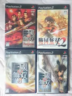 【PS2】真・三國無双 & 戦国無双 まとめ売り（ゲームセット）