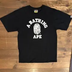 A BATHING APE Tシャツ ブラック Mサイズのサムネイル
