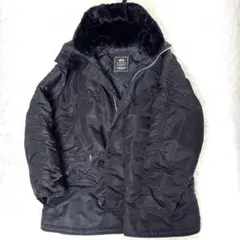 美品　アルファ　インダストリーズ　n3 b ミリタリージャケット XL