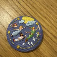 【第一弾】ディズニー刺繍缶バッチ　ピーターパン