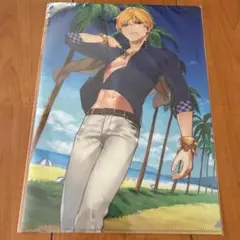 FGO FGO展 最終再臨展 B2ポスター ギルガメッシュ 水着 FGO 最終再臨展 B2 ポスター 夏 水着 ギルガメッシュ キャスギル