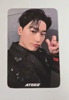おまけ付き ATEEZ アチズ atiny zone 両面 トレカ ソウルコン
