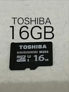 マイクロSDカード 16GB 東芝 TOSHIBA 動作確認済 ケのサムネイル