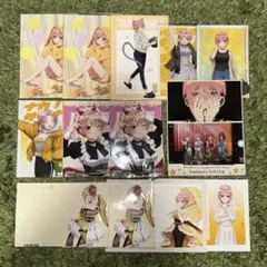 五等分の花嫁 中野一花 特典 ポストカード ブロマイド 非売品 まとめ売りセット