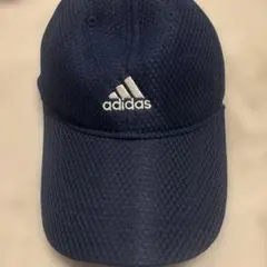 adidas THREE STRIPE LIFE ネイビーキャップ