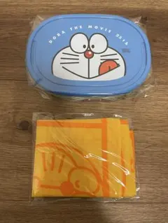 ドラえもん 映画デザイン 弁当箱とランチクロスセット　2種類セット　非売品のサムネイル