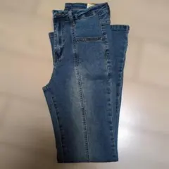 デニムフレアパンツ