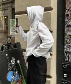 ウォームフードパーカー　nugu ヌグ　☆美品☆