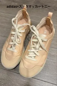adidas byステラマッカートニー　ピンク スニーカー