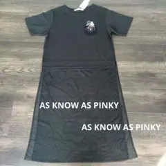 【新品未使用】PINKY ミッキーマウス♡シアーワンピース Fのサムネイル