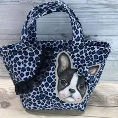 ゆ*ら様 205609 コヤンイサムチョン　アニマル柄ブルー　保冷バッグ　バニー