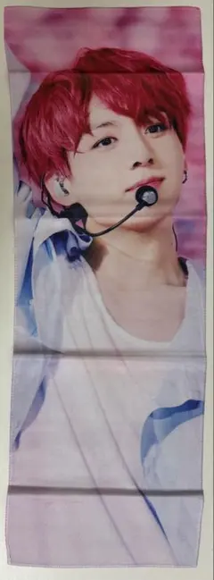 BTS ジョングク スローガン（裏面キムテヒョン表記あり）