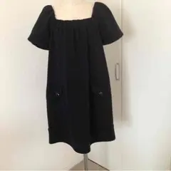 パフスリーブワンピース