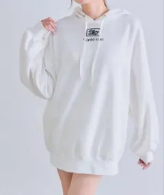 OLIVE des OLIVE ゆるたぽパーカー ホワイトのサムネイル