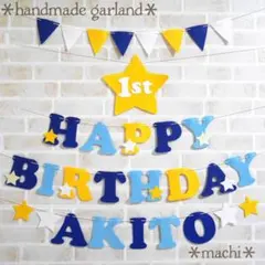 milmil様専用　バースデーガーランド　誕生日飾り