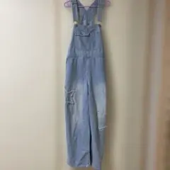 アベイル デニムオーバーオール M